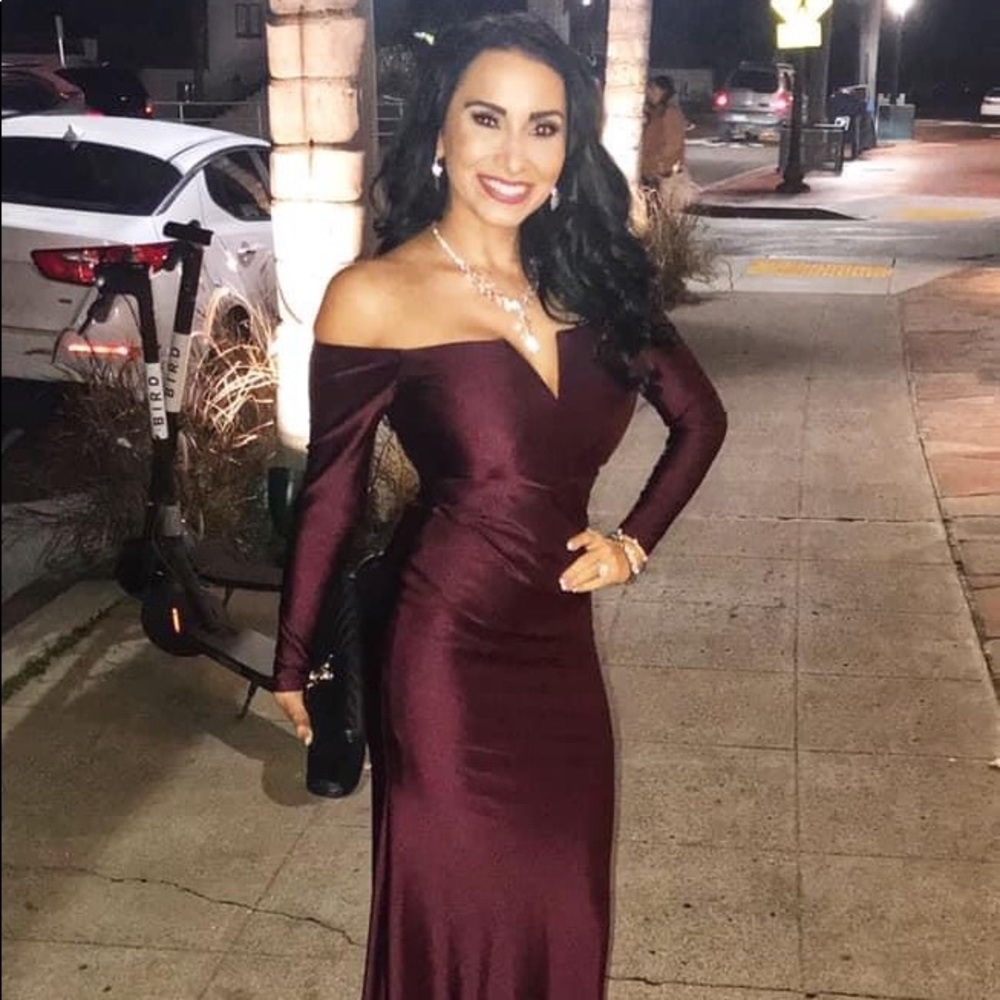 Long holiday gown